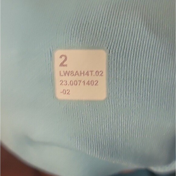 Lululemon Court Rival Skort Sz 2 Blue Green Lined - Picture 10 of 10